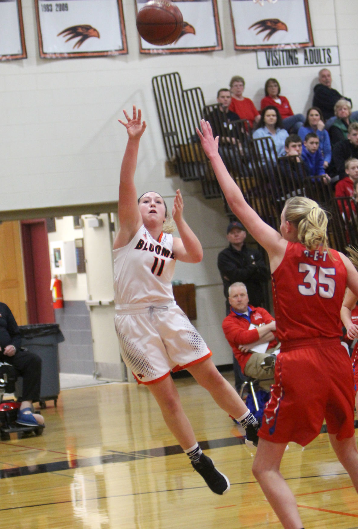 Gale-Ettrick-Trempealeau at Bloomer girls basketball 12-29-18